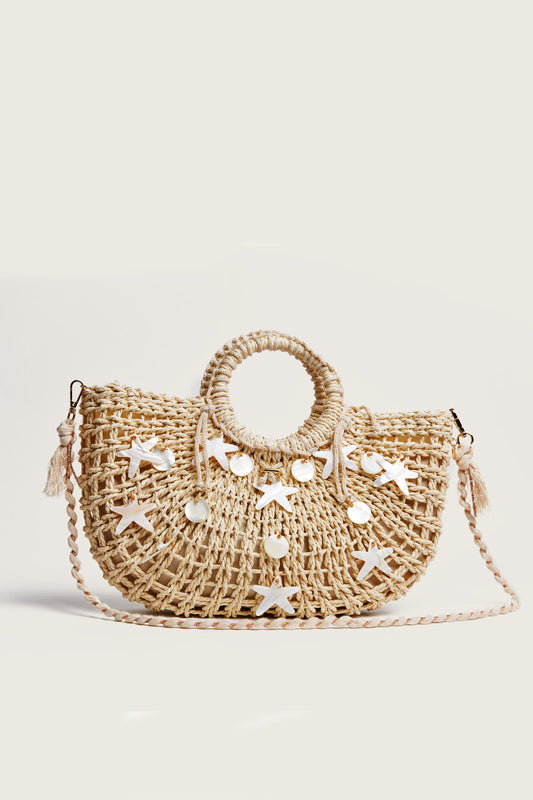 FEGGARI STELLA Straw Bag